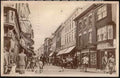 High Street Road Uk Edv19311 Vintage A4 Photo Print