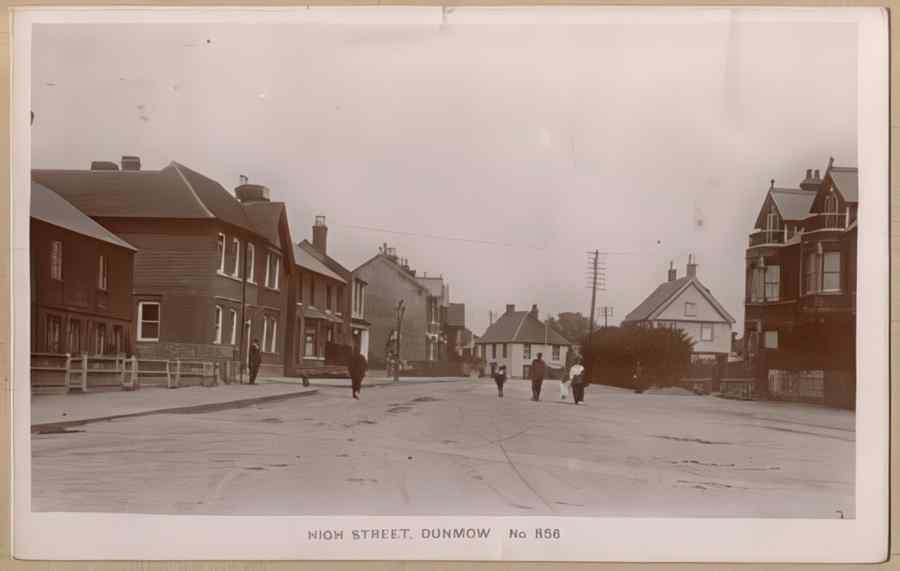 High Street Road Uk Ees11656 Vintage A4 Photo Print