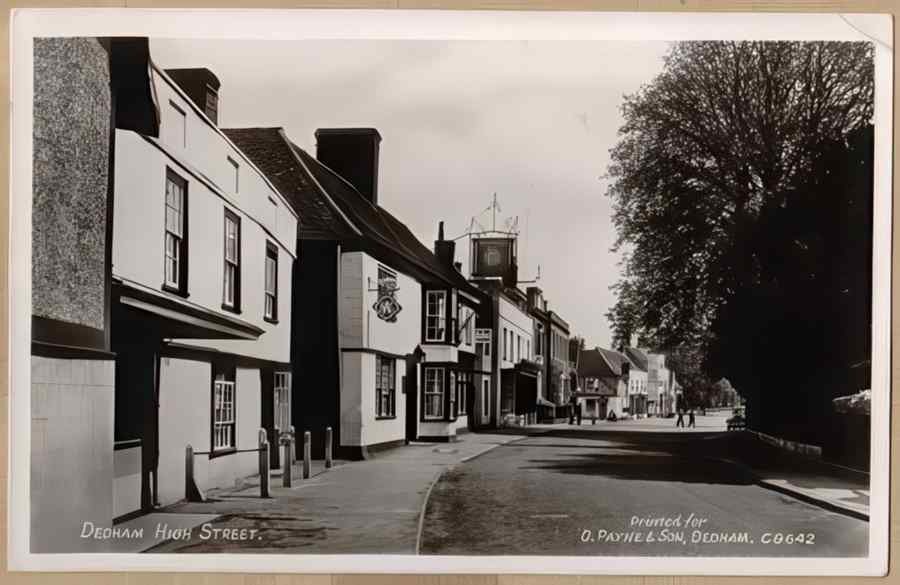 High Street Road Uk Ees14463 Vintage A4 Photo Print