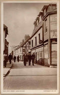 High Street Road Uk Ees16115 Vintage A4 Photo Print