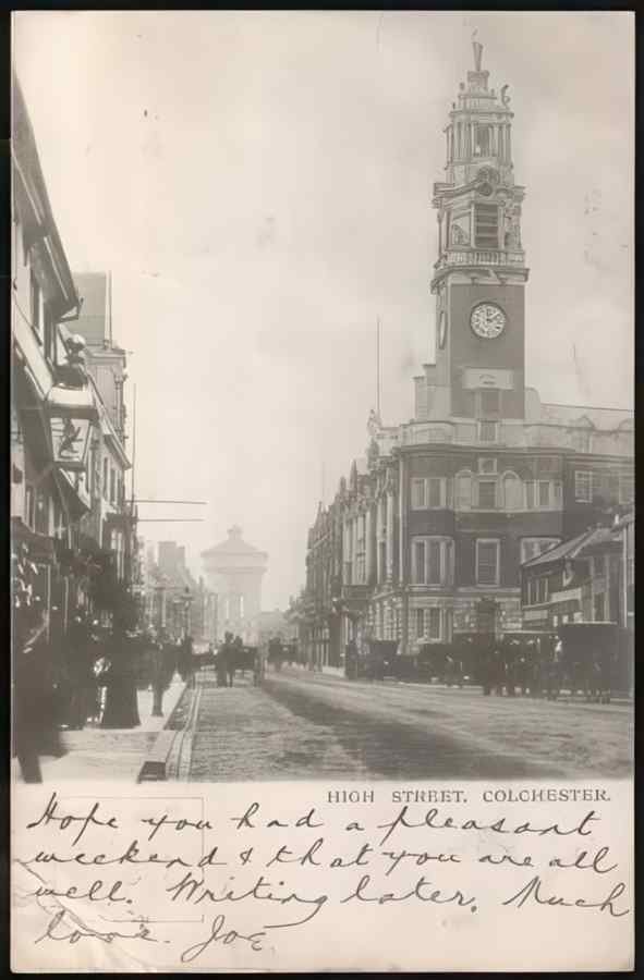 High Street Road Uk Ees20483 Vintage A4 Photo Print