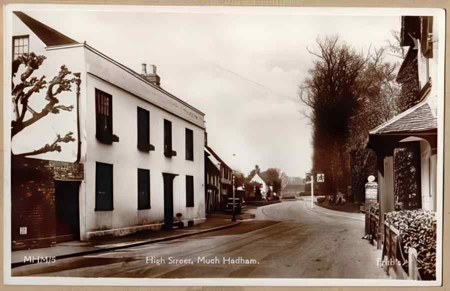 High Street Road Uk Ehe12980 Vintage A4 Photo Print