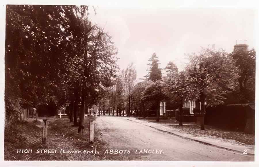 High Street Road Uk Ehez0022 Vintage A4 Photo Print