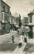 High Street Road Uk Eiwz0246 Vintage A4 Photo Print