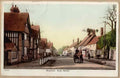 High Street Road Uk Esx12402 Vintage A4 Photo Print