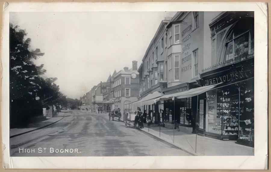 High Street Road Uk Esx16754 Vintage A4 Photo Print