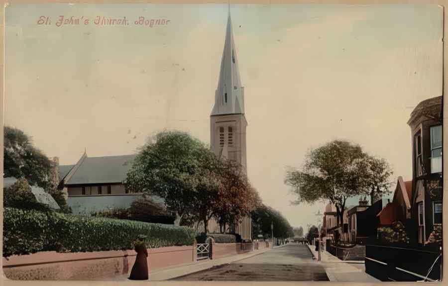 High Street Road Uk Esx16781 Vintage A4 Photo Print