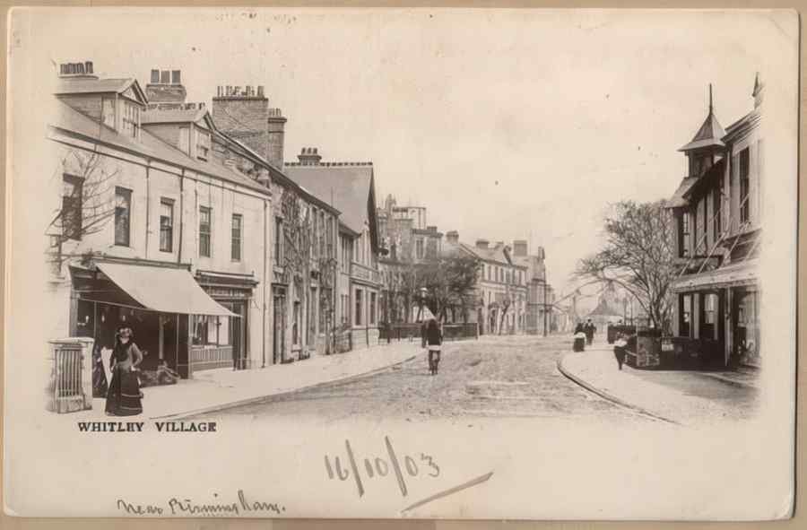 High Street Road Uk Ewa15079 Vintage A4 Photo Print