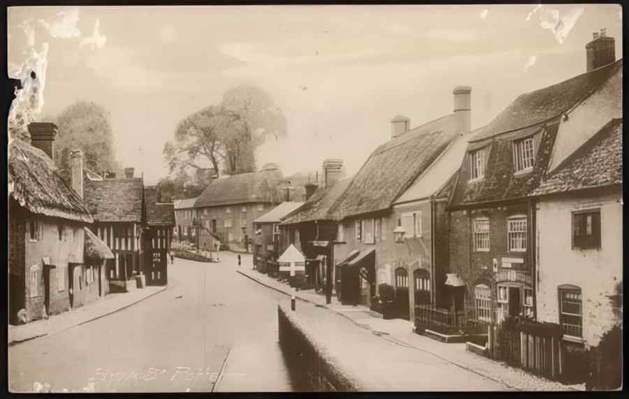 High Street Road Uk Ewi20195 Vintage A4 Photo Print