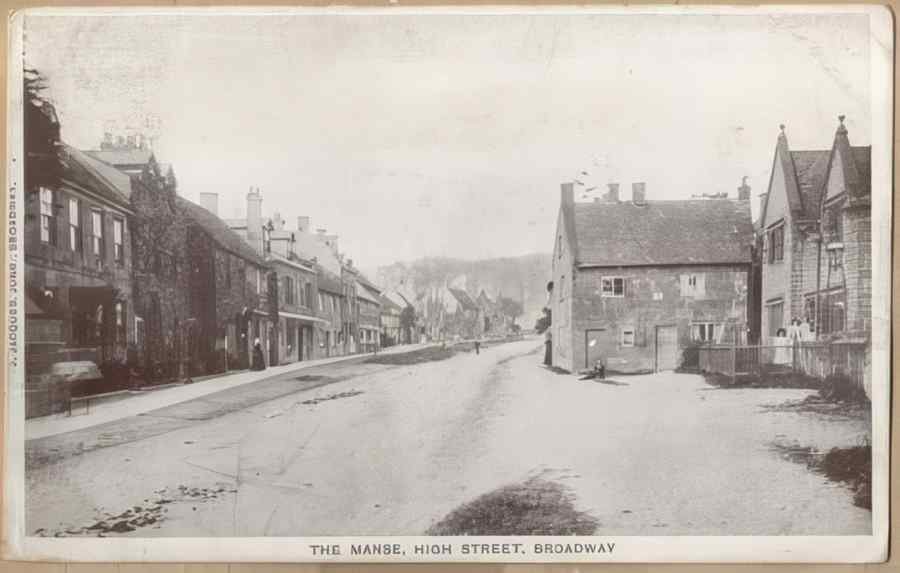 High Street Road Uk Ewo15947 Vintage A4 Photo Print