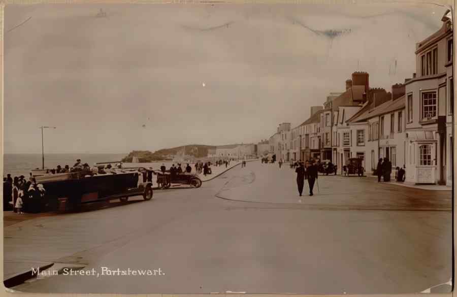 High Street Road Uk Nir16483 Vintage A4 Photo Print