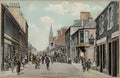 High Street Road Uk Sce15477 Vintage A4 Photo Print