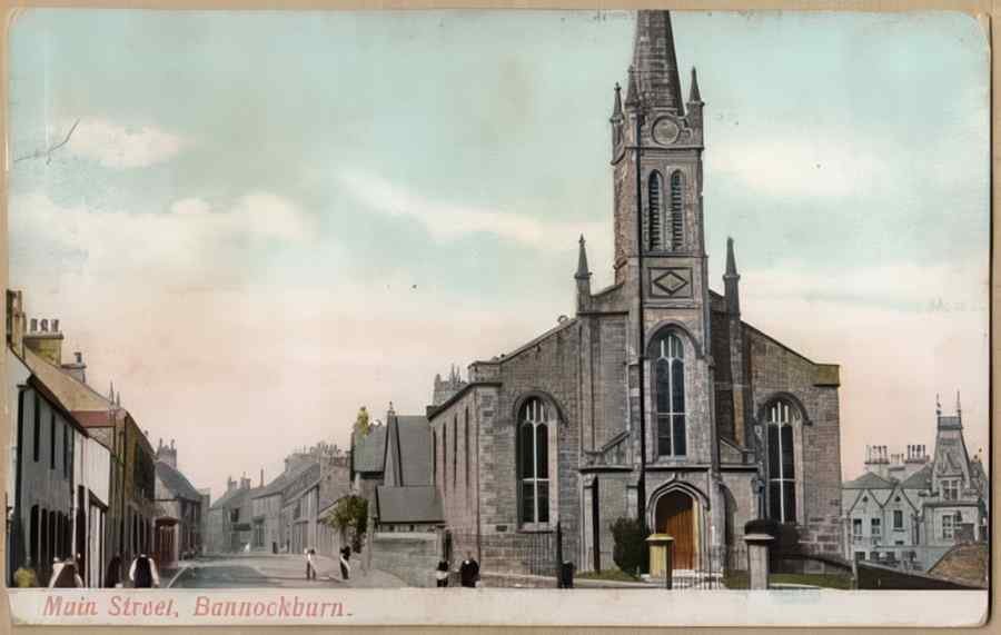 High Street Road Uk Sce18017 Vintage A4 Photo Print