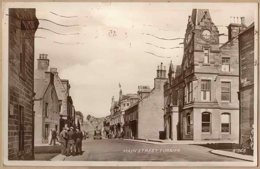 High Street Road Uk Shi16174 Vintage A4 Photo Print