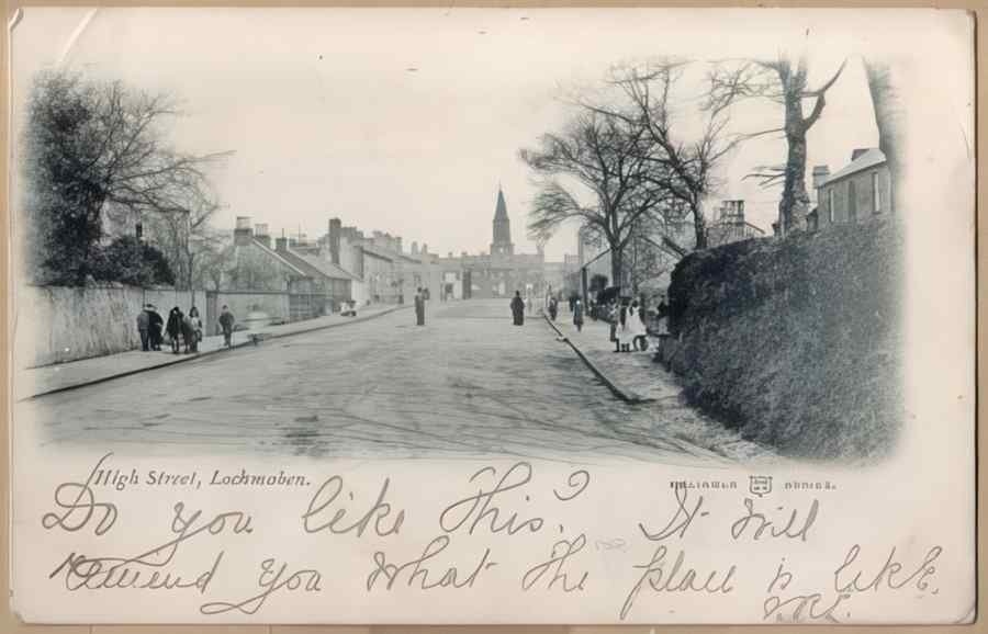 High Street Road Uk Slo15879 Vintage A4 Photo Print