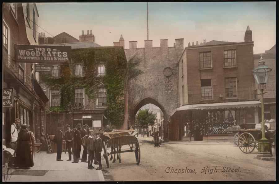 High Street Road Uk Wal19709 Vintage A4 Photo Print