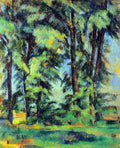 High Trees In The Jas De Bouffan Cezanne A4 Photo Print