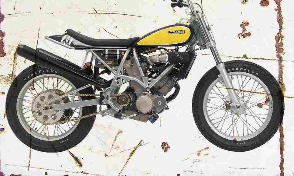Highland 750 DirtTrack 2006 Aged Vintage A4 Photo Print