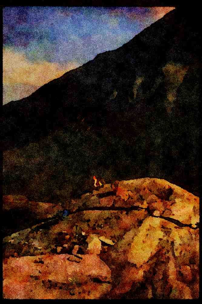 Hiking 267003 Nahanni Park A4 Limited Edition Watercolour Print
