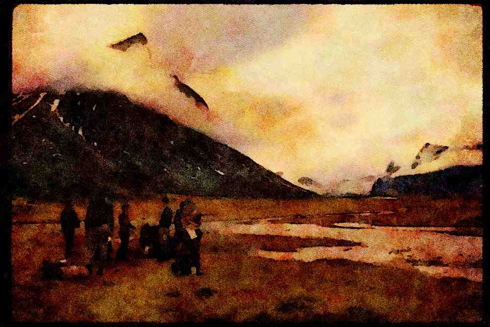 Hiking 267004 Nahanni Park A4 Limited Edition Watercolour Print