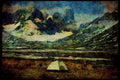 Hiking 267008 Mt. Asgaard, Auyuittug A4 Limited Edition Watercolour Print