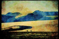 Hiking 267009 Ellesmere National Park A4 Limited Edition Watercolour Print