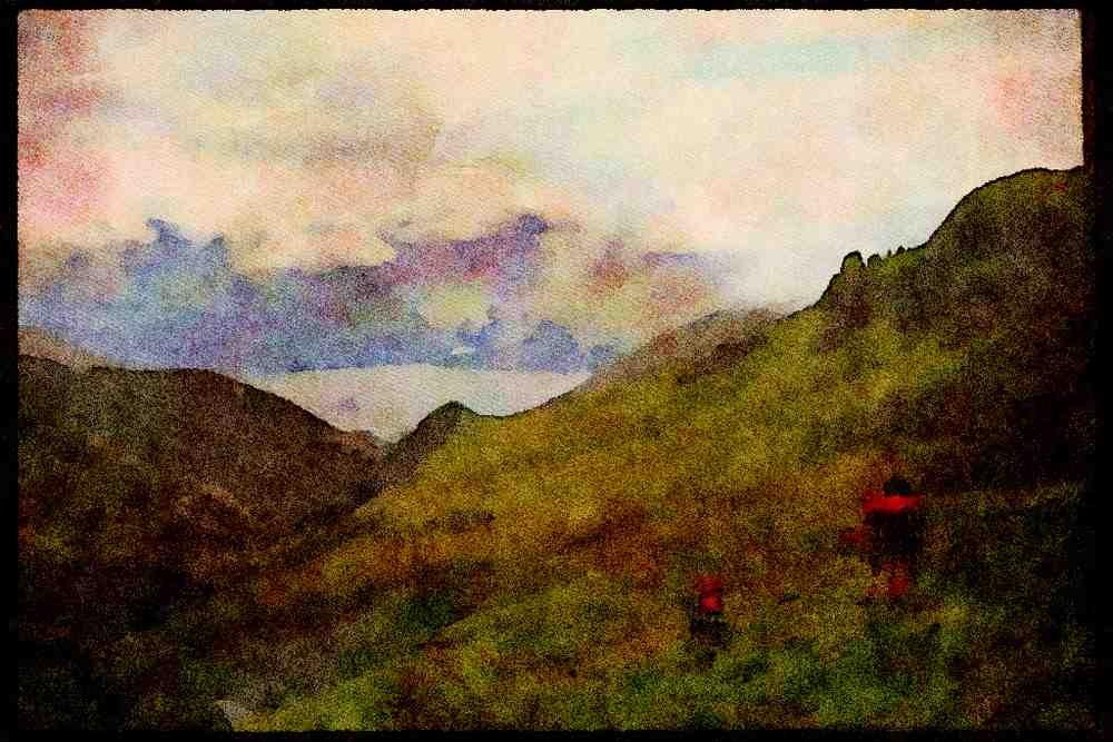 Hiking 267012 Kluane A4 Limited Edition Watercolour Print
