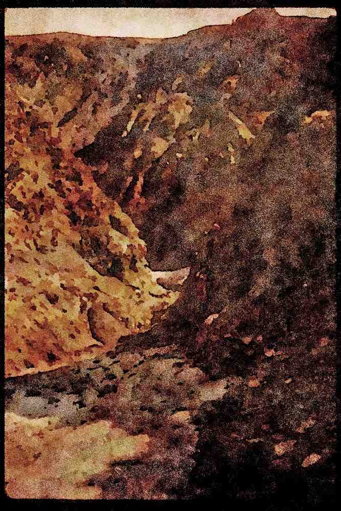Hiking 267024 Hoge Creek, Kluane A4 Limited Edition Watercolour Print