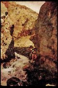 Hiking 267025 Hoge Creek, Kluane A4 Limited Edition Watercolour Print
