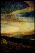 Hiking 267029 Glacial Fan, Ellesmere A4 Limited Edition Watercolour Print
