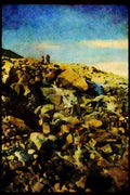 Hiking 267031 Tundra, Ellesmere A4 Limited Edition Watercolour Print