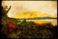 Hiking 267044 Kathlen Lake Yukon A4 Limited Edition Watercolour Print
