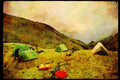 Hiking 267047 Hoge Creek, Yukon A4 Limited Edition Watercolour Print