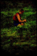 Hiking 267061 Berry Picking, Newfoundland A4 Limited Edition Watercolour Print