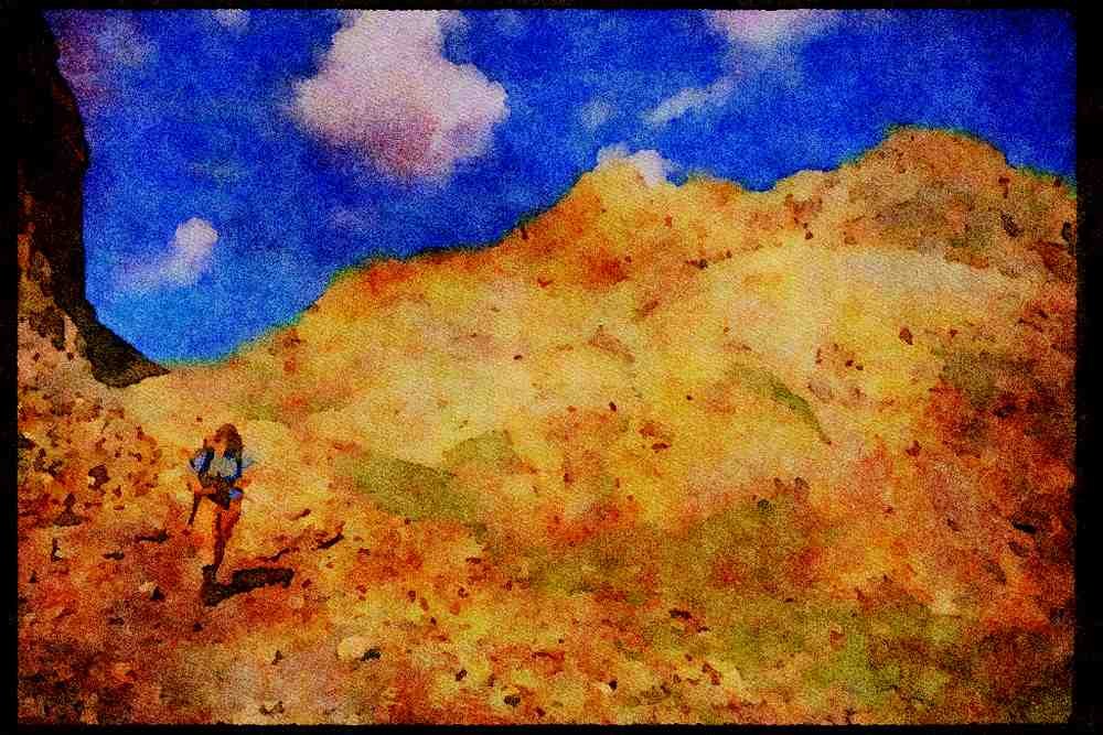 Hiking 267071 Yukon A4 Limited Edition Watercolour Print