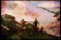 Hiking 267081 Hoge Glacier, Yukon A4 Limited Edition Watercolour Print