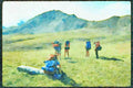 Hiking 267089 Hoge Pass, Yukon A4 Limited Edition Watercolour Print