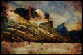 Hiking 267098 Mt. Breidablik, Baffin Island A4 Limited Edition Watercolour Print