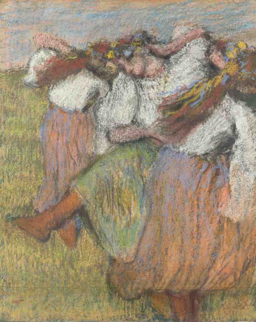 Hilaire Germain Edgar Degas Russian Dancers A4 Photo Print