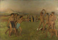 Hilaire Germain Edgar Degas Young Spartans Exercising A4 Photo Print