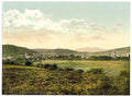 Hildburghausen with Gleichbergen Thuringia Germany Vintage A4 Photo Print