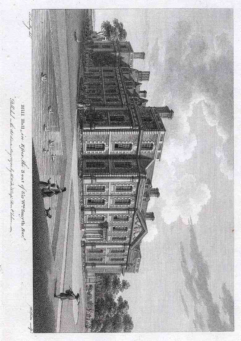 Hill Hall Essex William Smyth Uk Watts 1779 crop A4 Photo Print