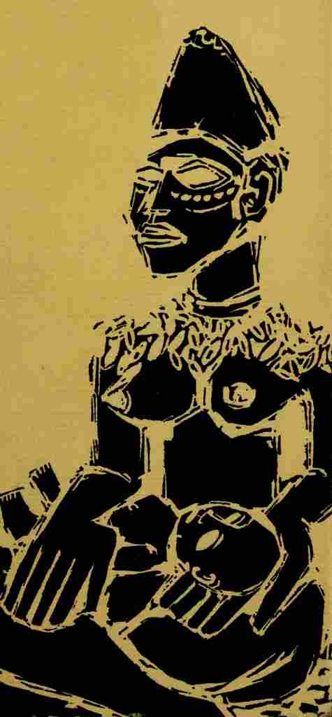 Hill Jeff African Proverbs 1962 African Art Cover A4 Photo Print