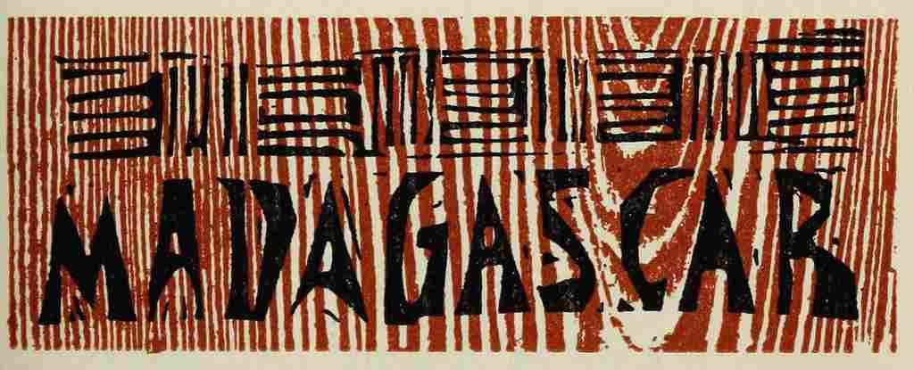 Hill Jeff African Proverbs 1962 Madagascar A4 Photo Print