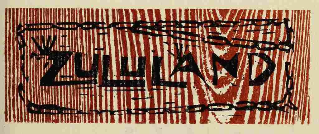 Hill Jeff African Proverbs 1962 Zululand A4 Photo Print