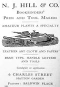 Hill Press Tools Vintage Retro Advert Poster A4 Photo Print
