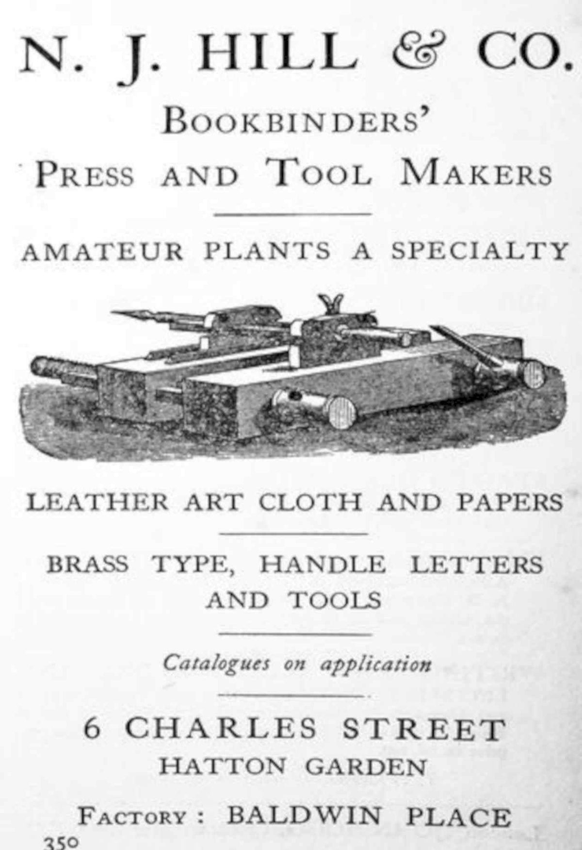 Hill Press Tools Vintage Retro Advert Poster A4 Photo Print