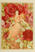 Hills Laura C 1859 1952 Dream Roses 1897 2 A4 Photo Print