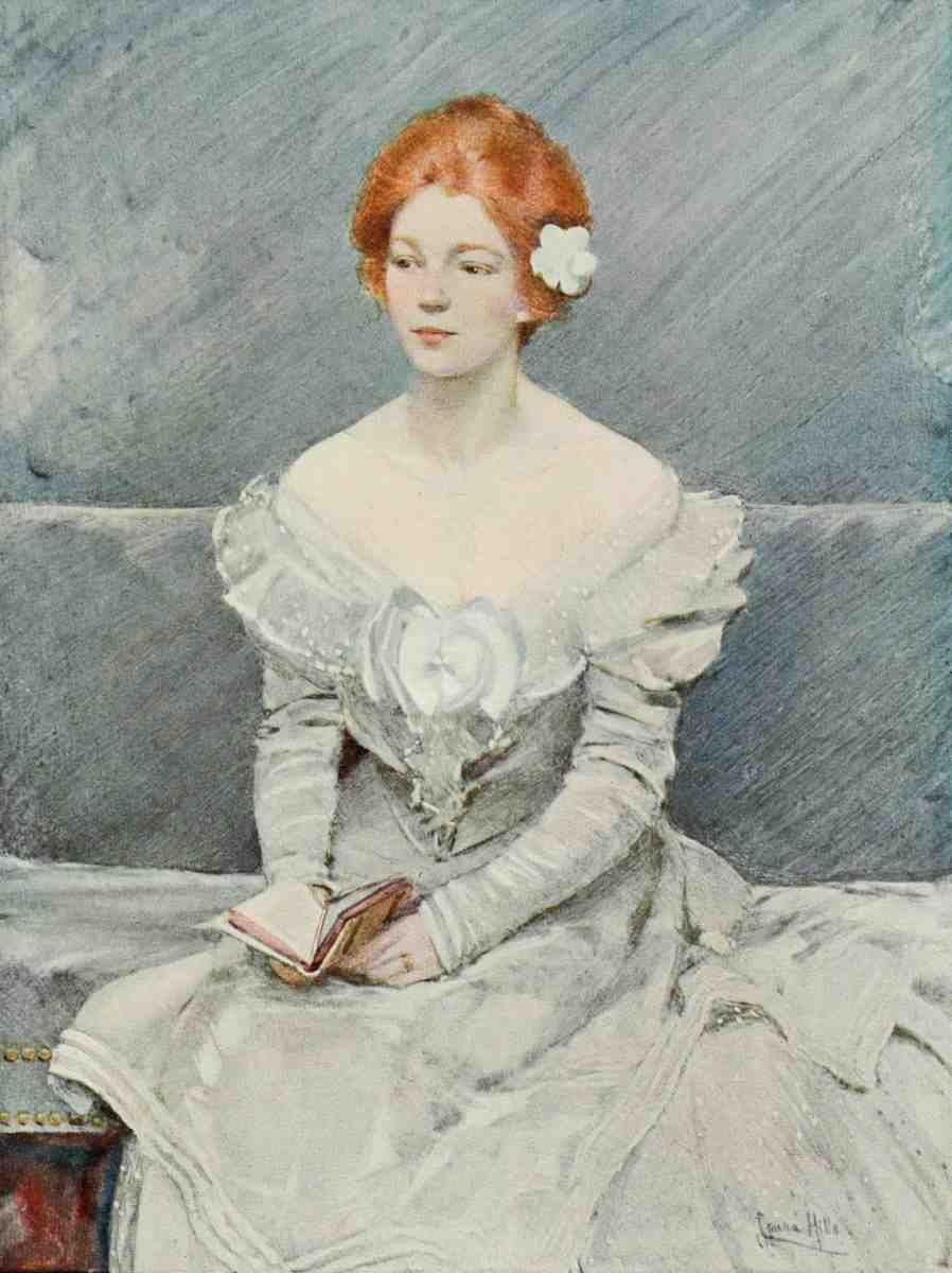 Hills Laura C 1859 1952 The International Studio 1908 Fire Opal A4 Photo Print