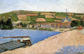 Hillside From Downstream Les Andelys 1886 A4 Photo Print